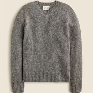 J Crew 100% Brushed Wool Crewneck Sweater Size M